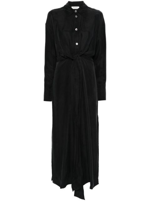 Rodebjer textured twill maxi dress