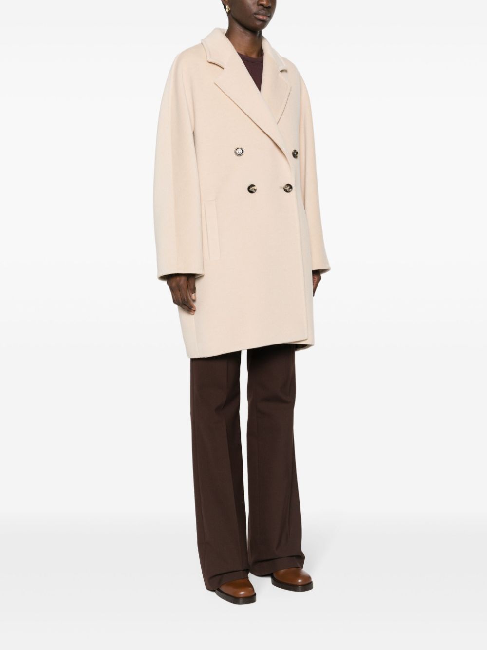 Max Mara wool-blend double-breasted coat Women