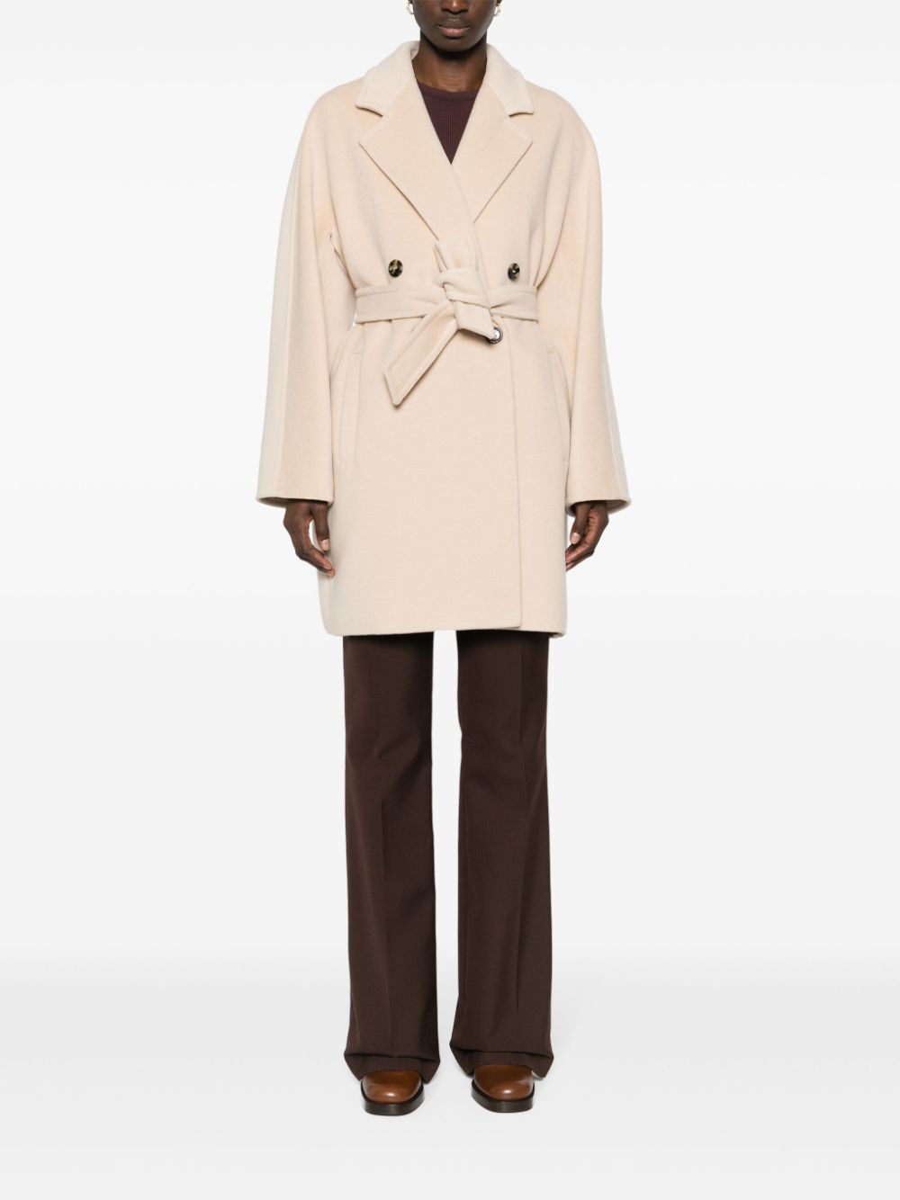 Max Mara wool-blend double-breasted coat Women