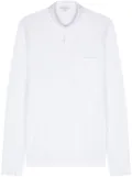 James Perse jersey longsleeved polo shirt - White