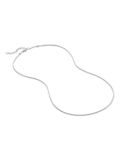 Monica Vinader snake-chain necklace - Silver