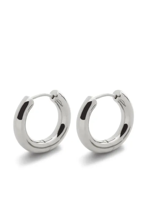 Monica Vinader arracadas Essential Click pequeñas