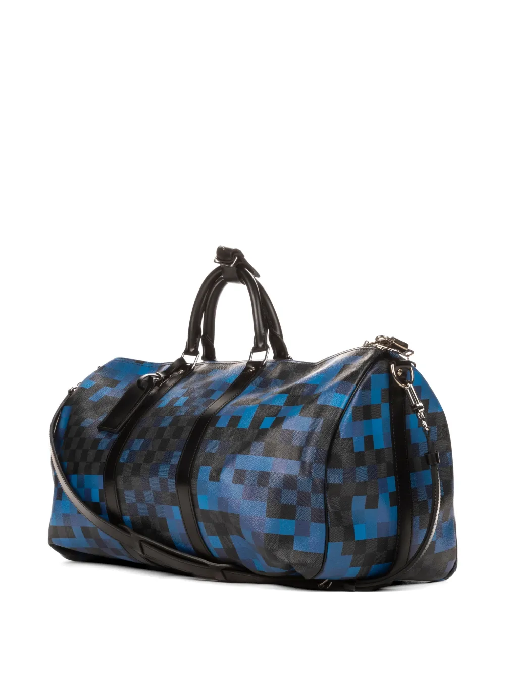 Louis Vuitton Pre-Owned 50 Keepall Bandoulière Pixel luggage bag - Blau