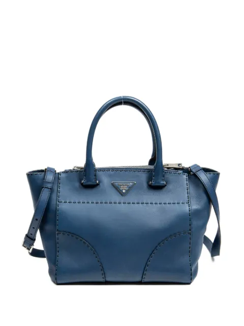 Prada Pre-Owned Stitched Twin tote bag