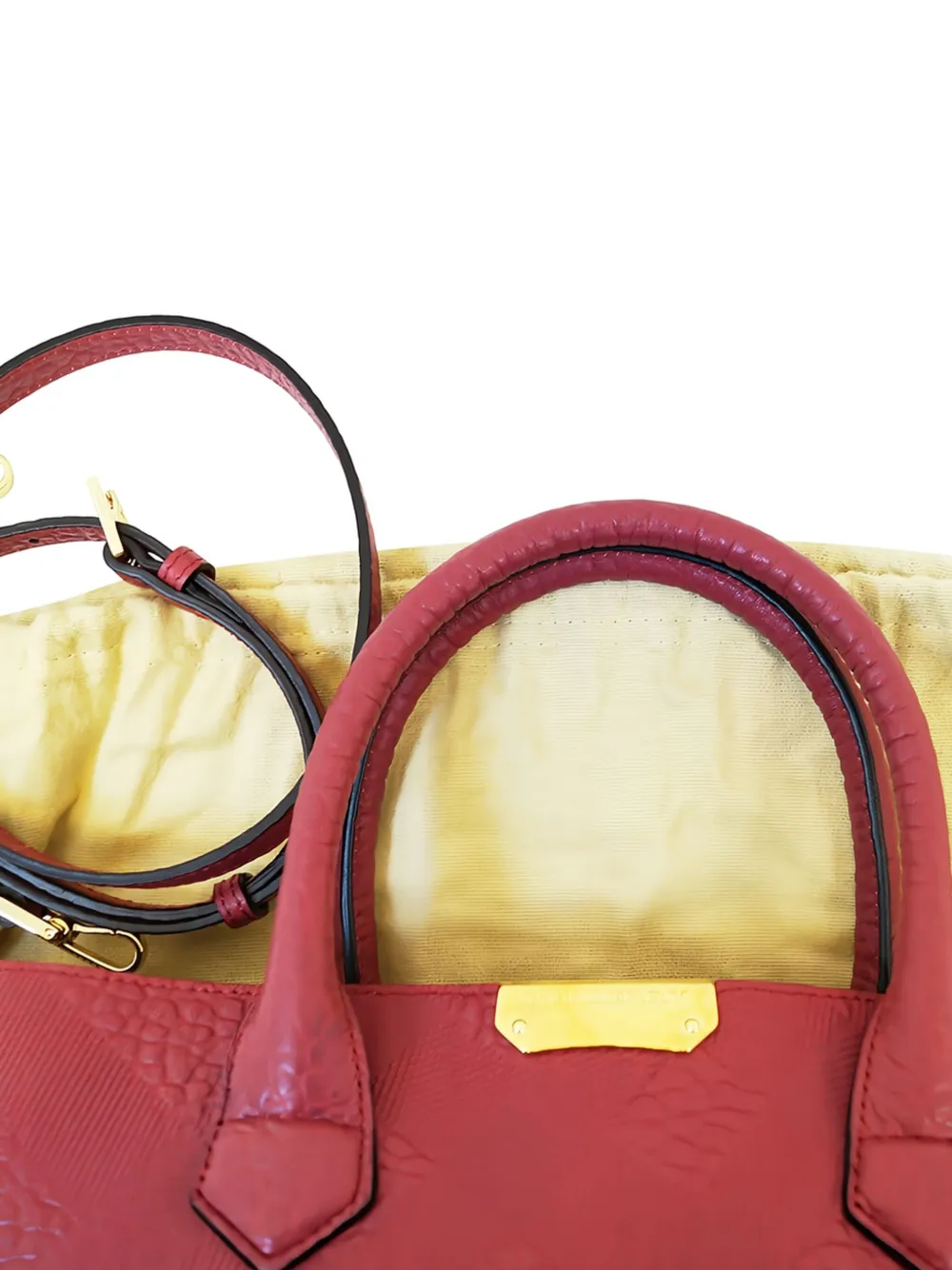 Burberry Pre-Owned 2020s textured Nova Check tote bag | Image 2
