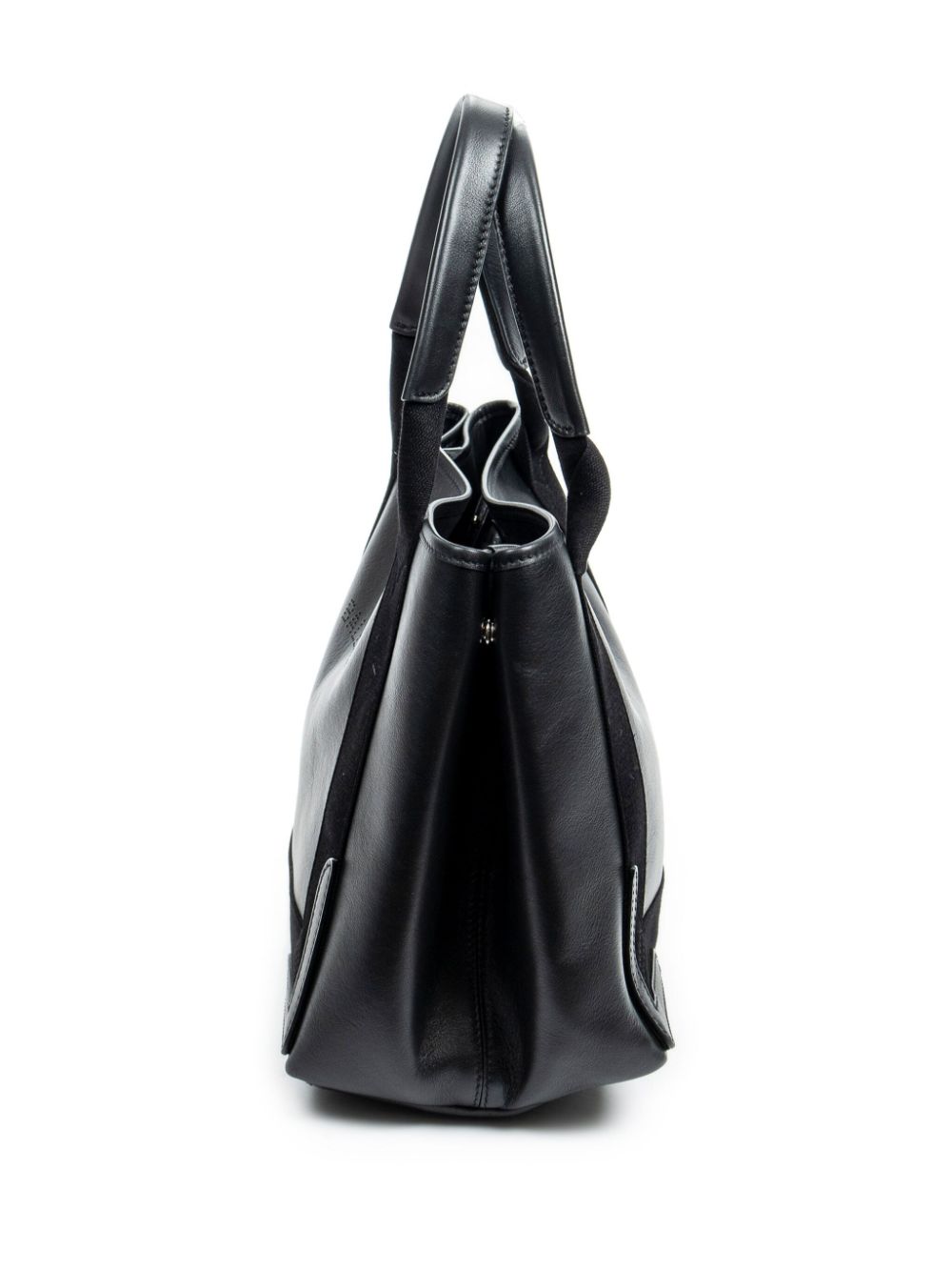 Pre-owned Balenciaga Small Cabas Tote Bag In Black