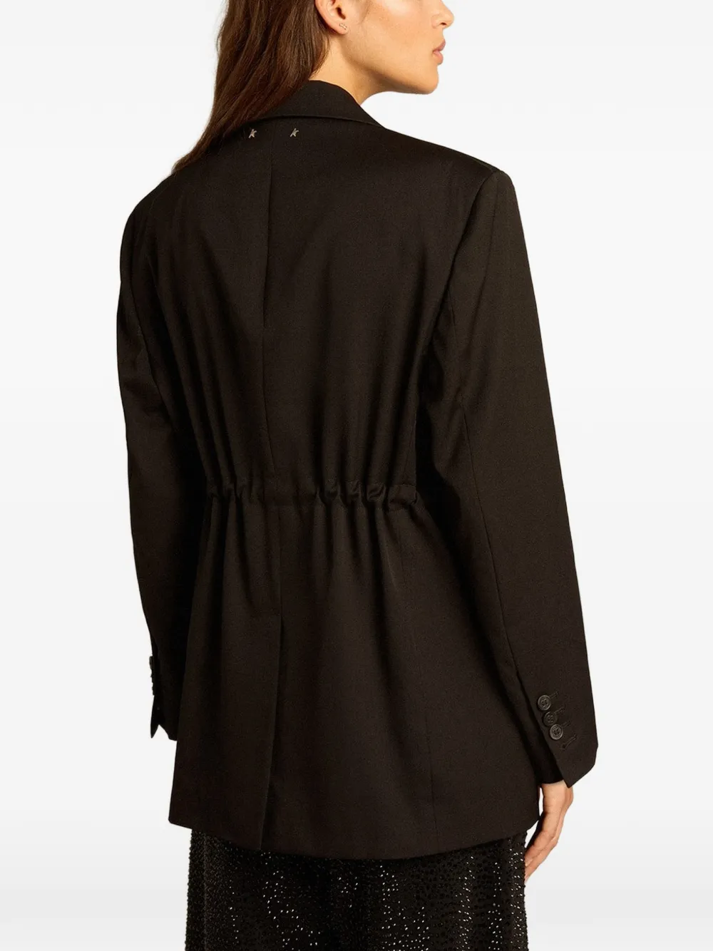 Golden Goose Blazer met dubbele rij knopen Zwart