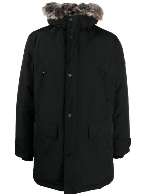 Parka à bordures en fourrure artificielle - Michael Michael Kors - Modalova