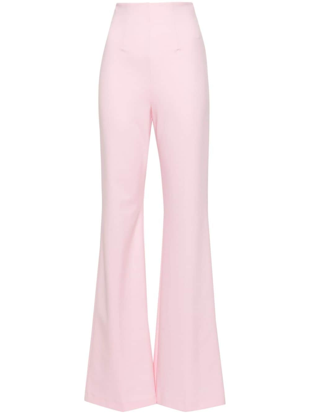 SPORTMAX OLEA FLARED TAILORED TROUSERS