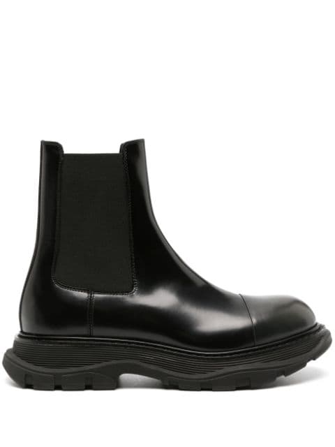 Alexander McQueen Tread leather Chelsea boots