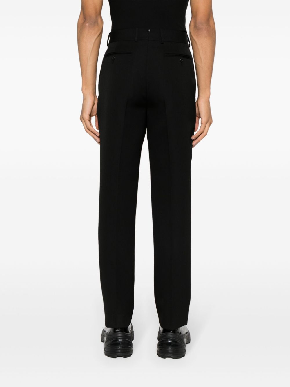 Alexander McQueen mid-rise tailored wool trousers Men