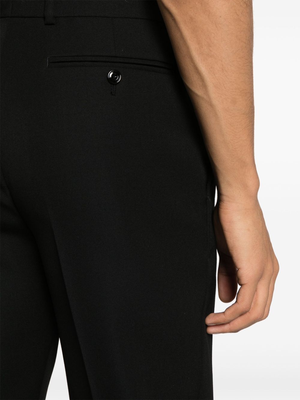 Alexander McQueen mid-rise tailored wool trousers Men