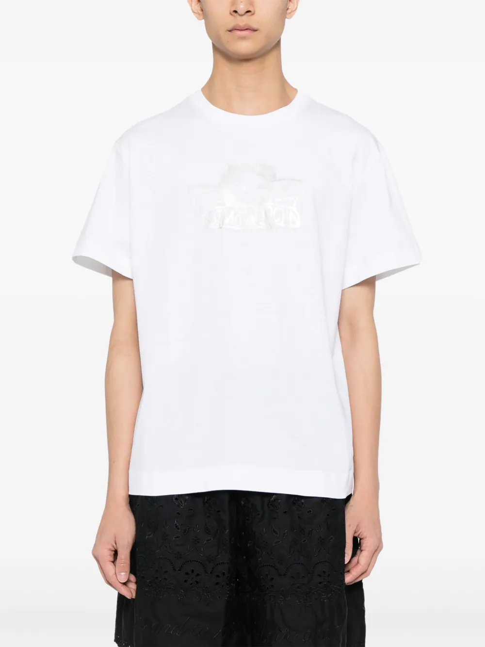 Simone Rocha T-shirt met print Wit