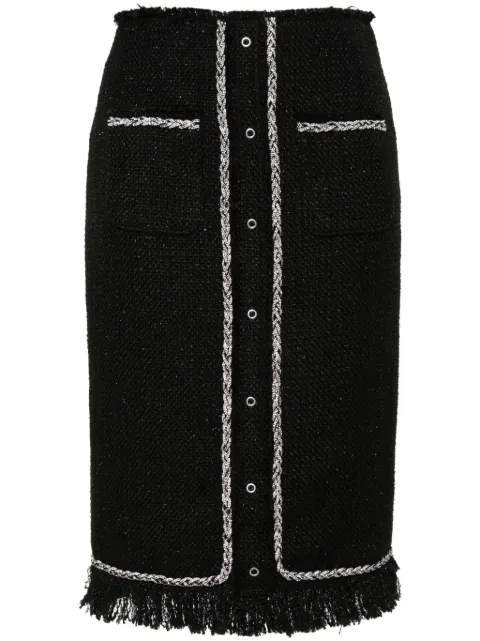 Giuseppe Di Morabito falda midi con detalles de strass