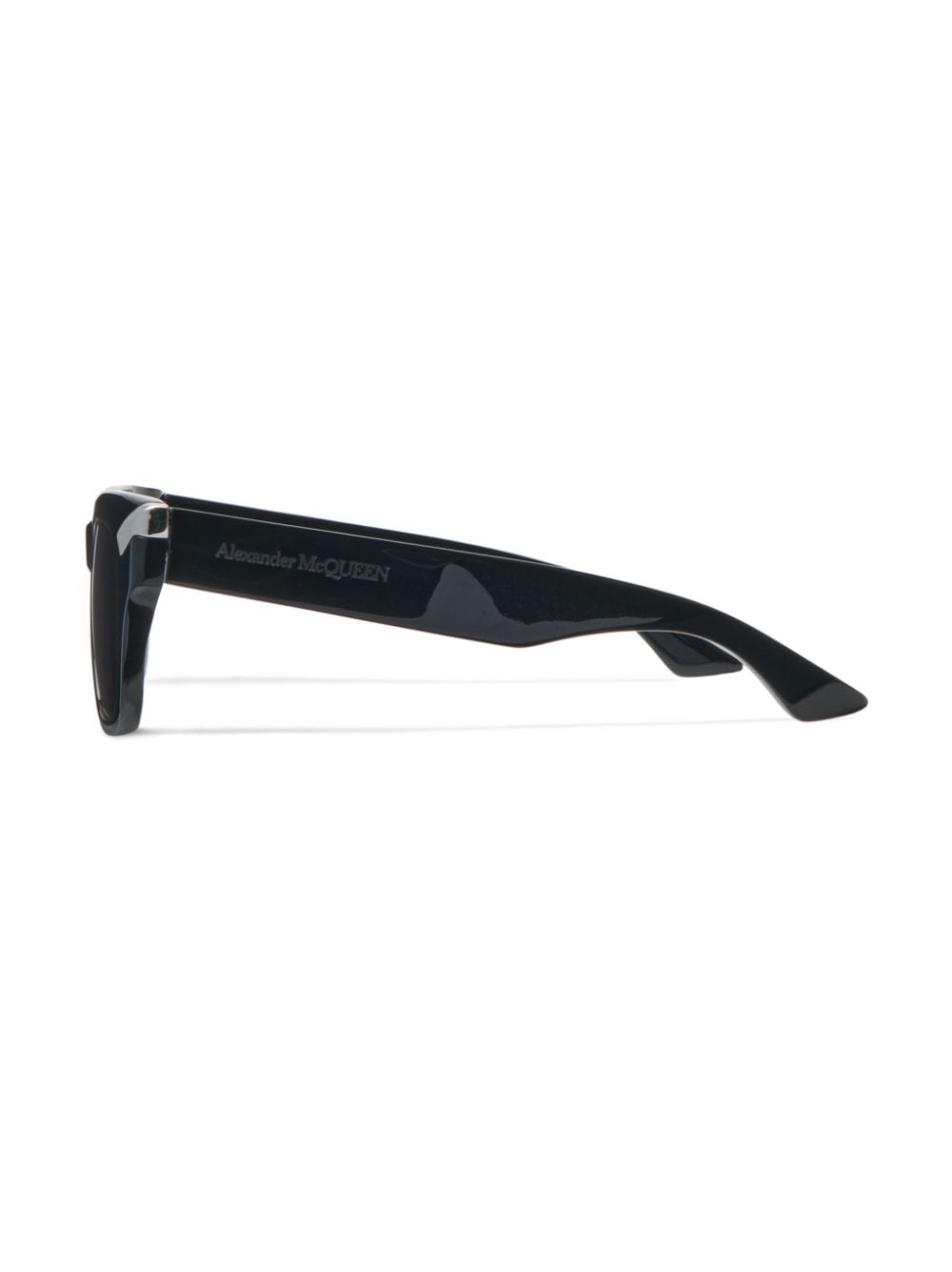 Alexander McQueen Eyewear Punk Rivet zonnebril met vierkant montuur Zwart
