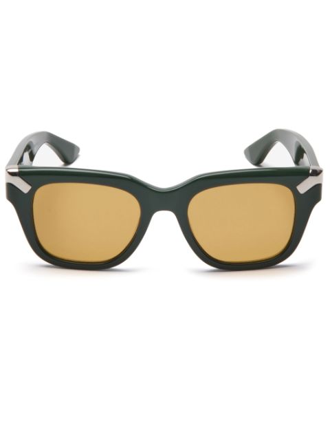 Alexander McQueen Eyewear Punk Rivet square-frame sunglasses Men