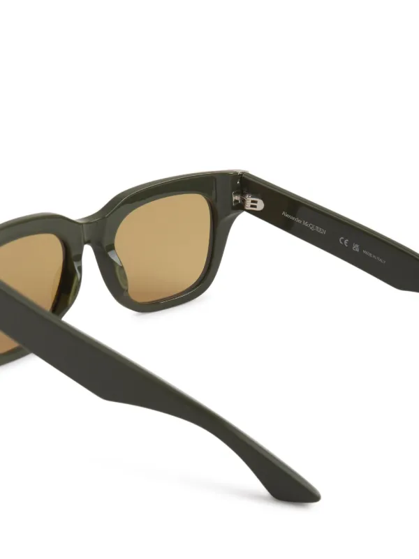Alexander McQueen Eyewear Punk Rivet square-frame Sunglasses