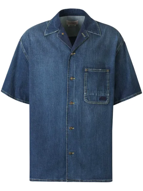 Alexander McQueen short-sleeve denim shirt