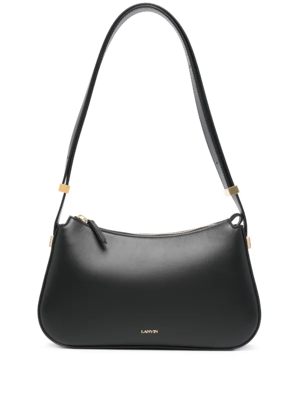 バッグ Lanvin leather 2way hand shoulder bag Lanvin Melodie Leather Shoulder Bag | Black | FARFETCH