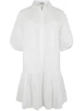 Simkhai Crissy poplin minidress - White