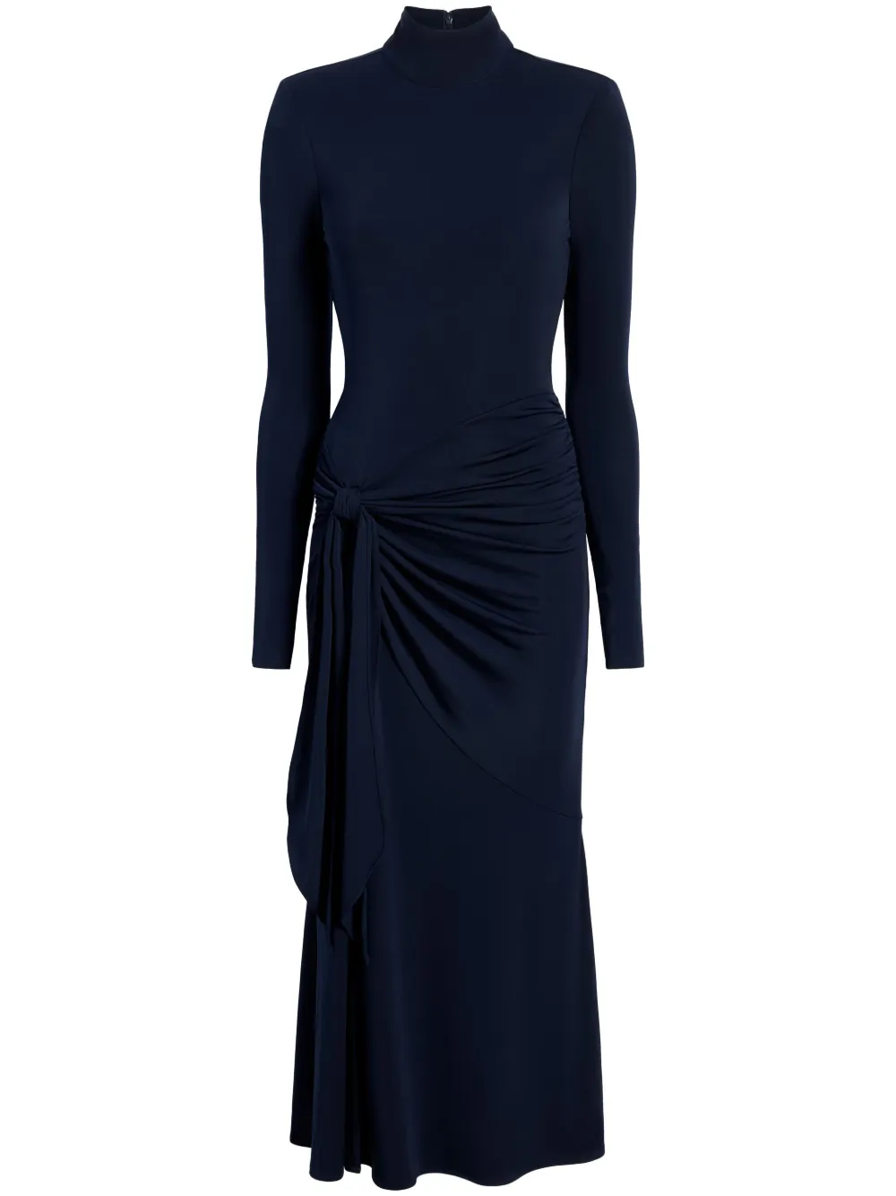 Cinq A Sept Johnson knot-detail Midi Dress - Farfetch