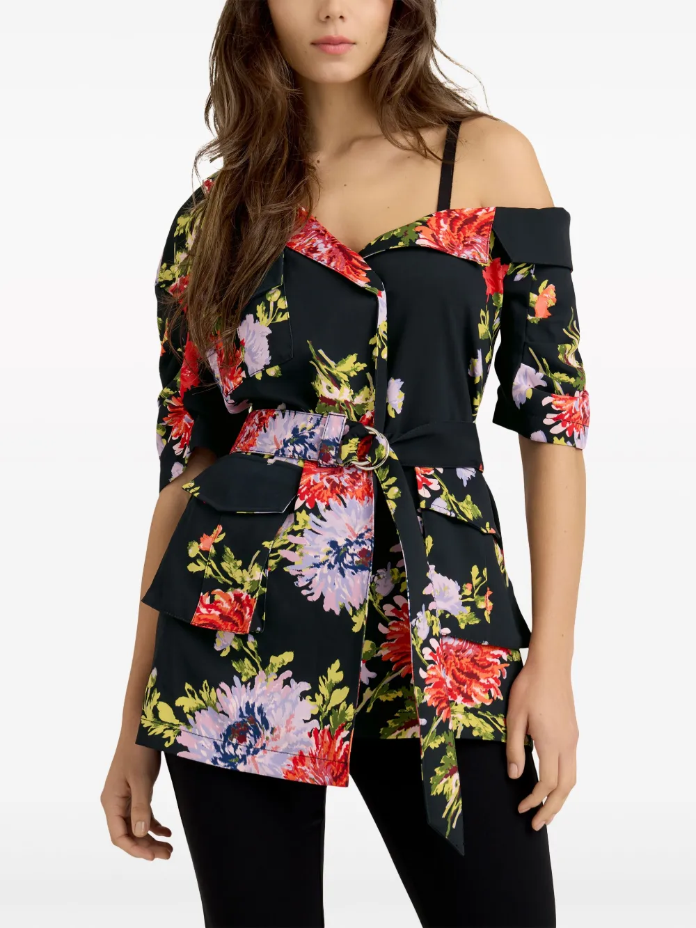 Cinq A Sept Katie floralprint Jacket Farfetch