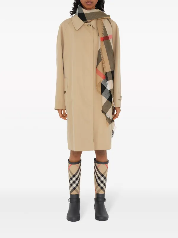 Burberry estampado 2018 top
