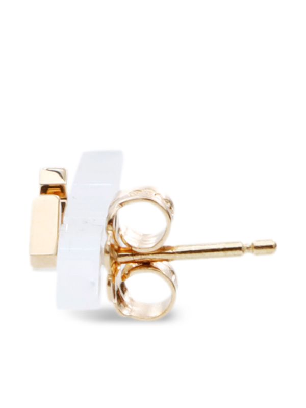 Tiffany smile earrings on sale gold