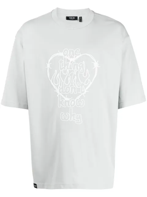 FIVE CM graphic-print cotton T-shirt