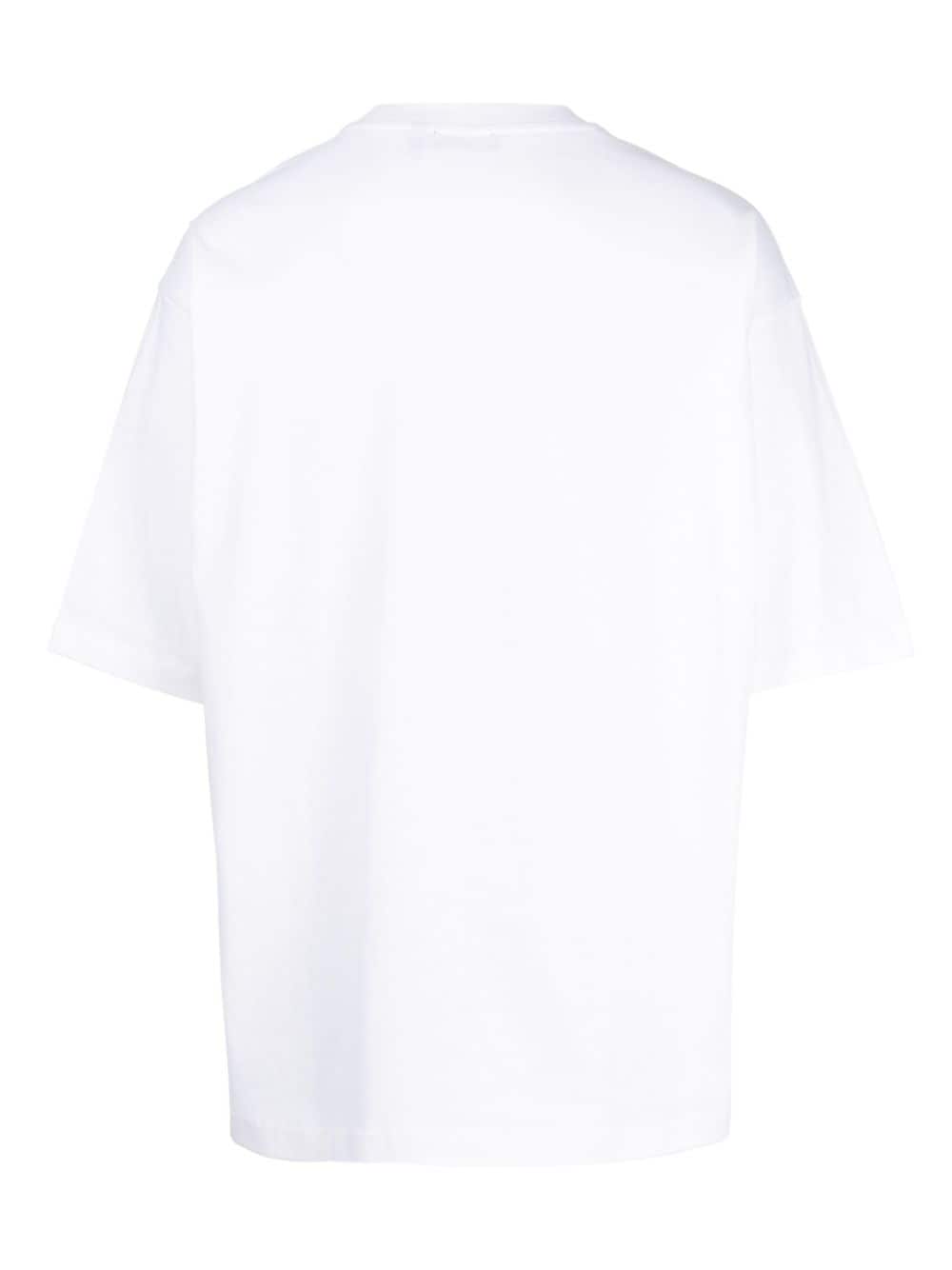 FIVE CM T-shirt met tekst - Wit