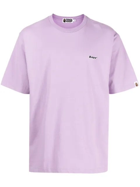 A BATHING APE® logo-appliqué cotton T-shirt