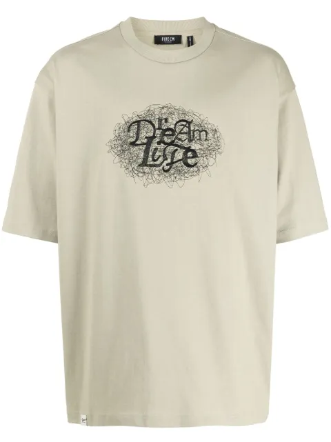 FIVE CM playera con estampado gráfico