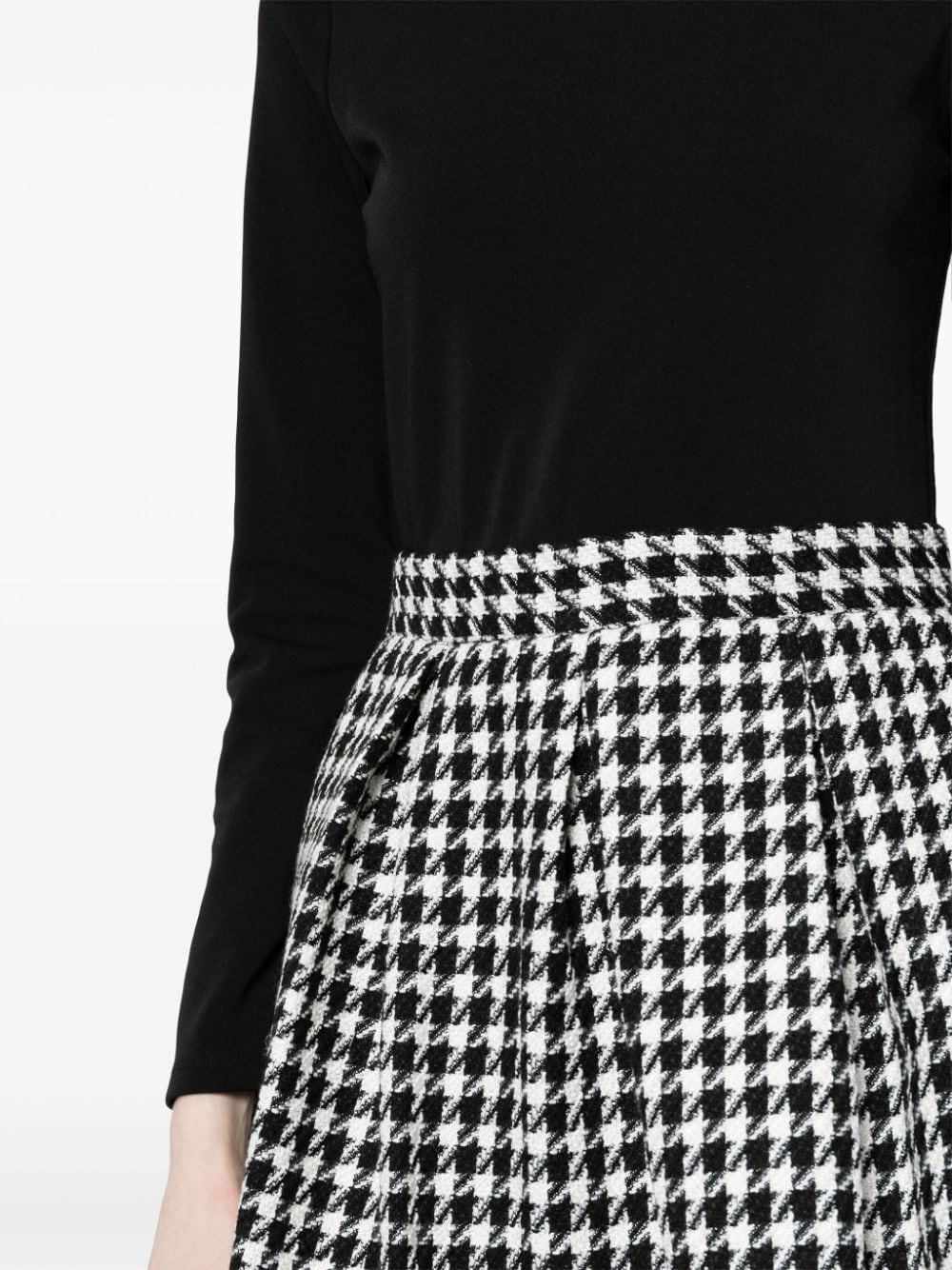 alice + olivia Mini-jurk met gelaagd effect Zwart