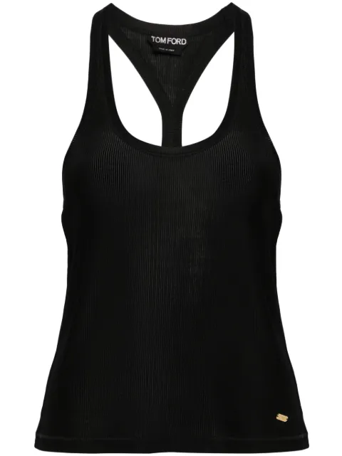TOM FORD ribbed-knit racerback top