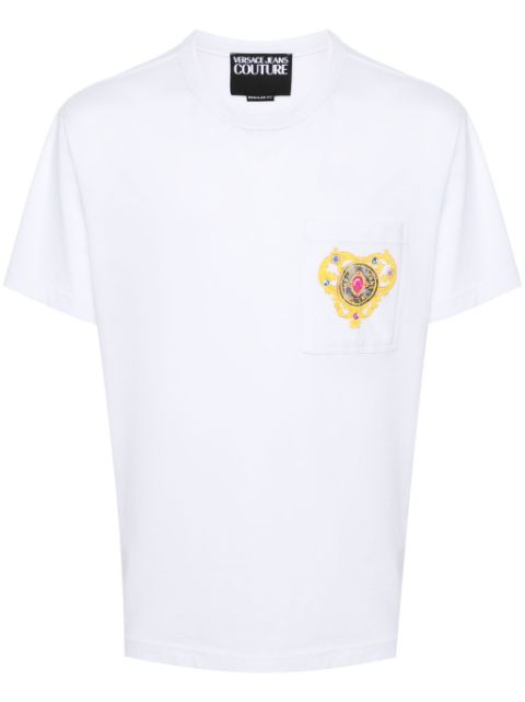 Versace Jeans Couture logo-print cotton T-shirt Men