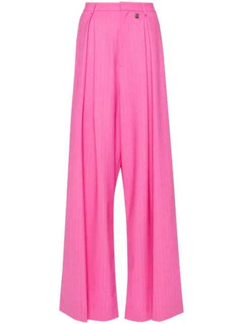 Giuseppe Di Morabito pinstriped flared trousers