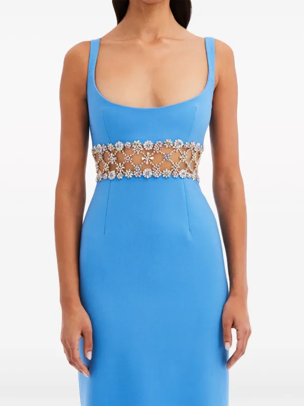 Embellished midi dress bodycon hotsell