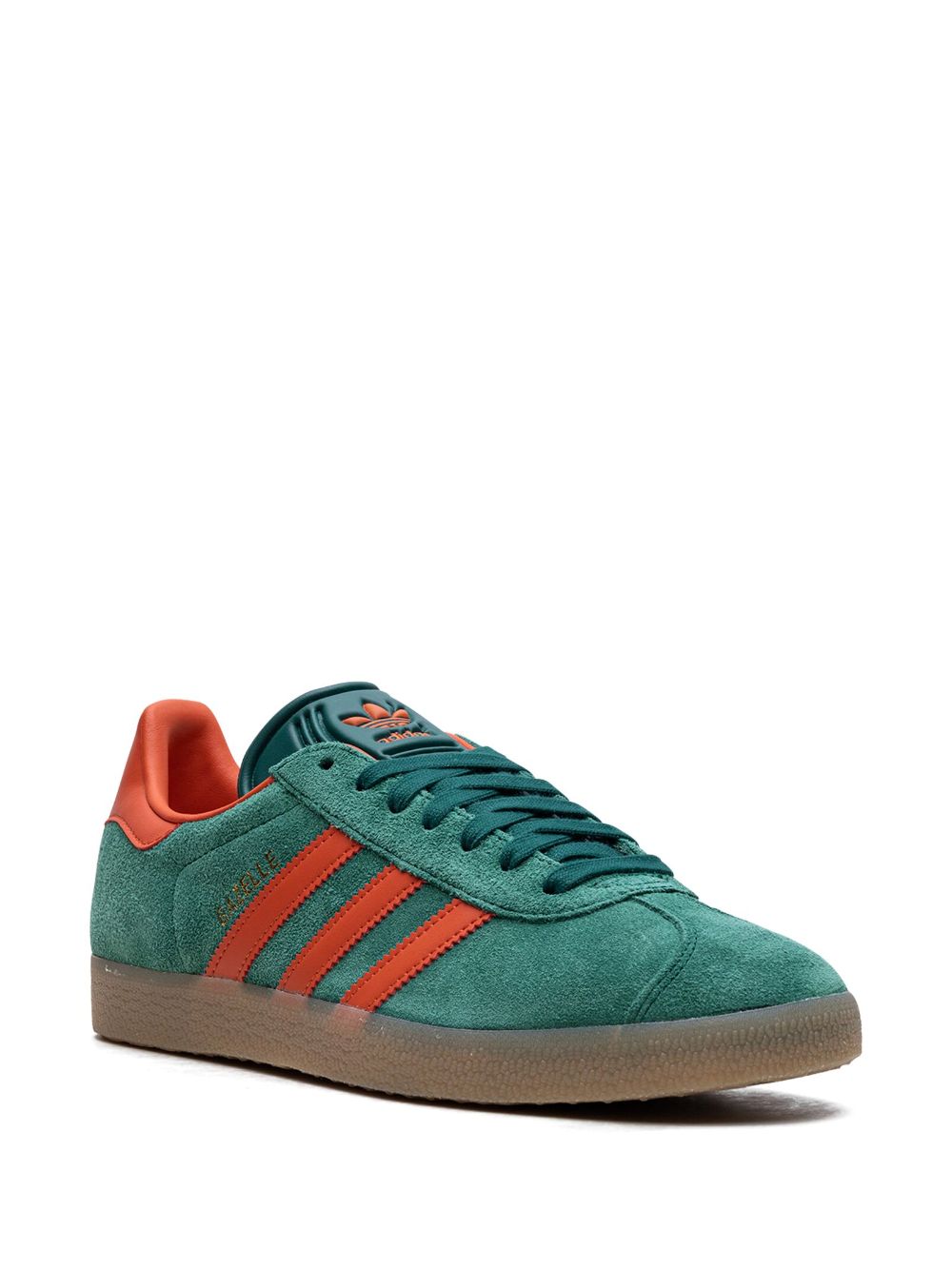 Shop Adidas Originals Gazelle "collegiate Green" Sneakers