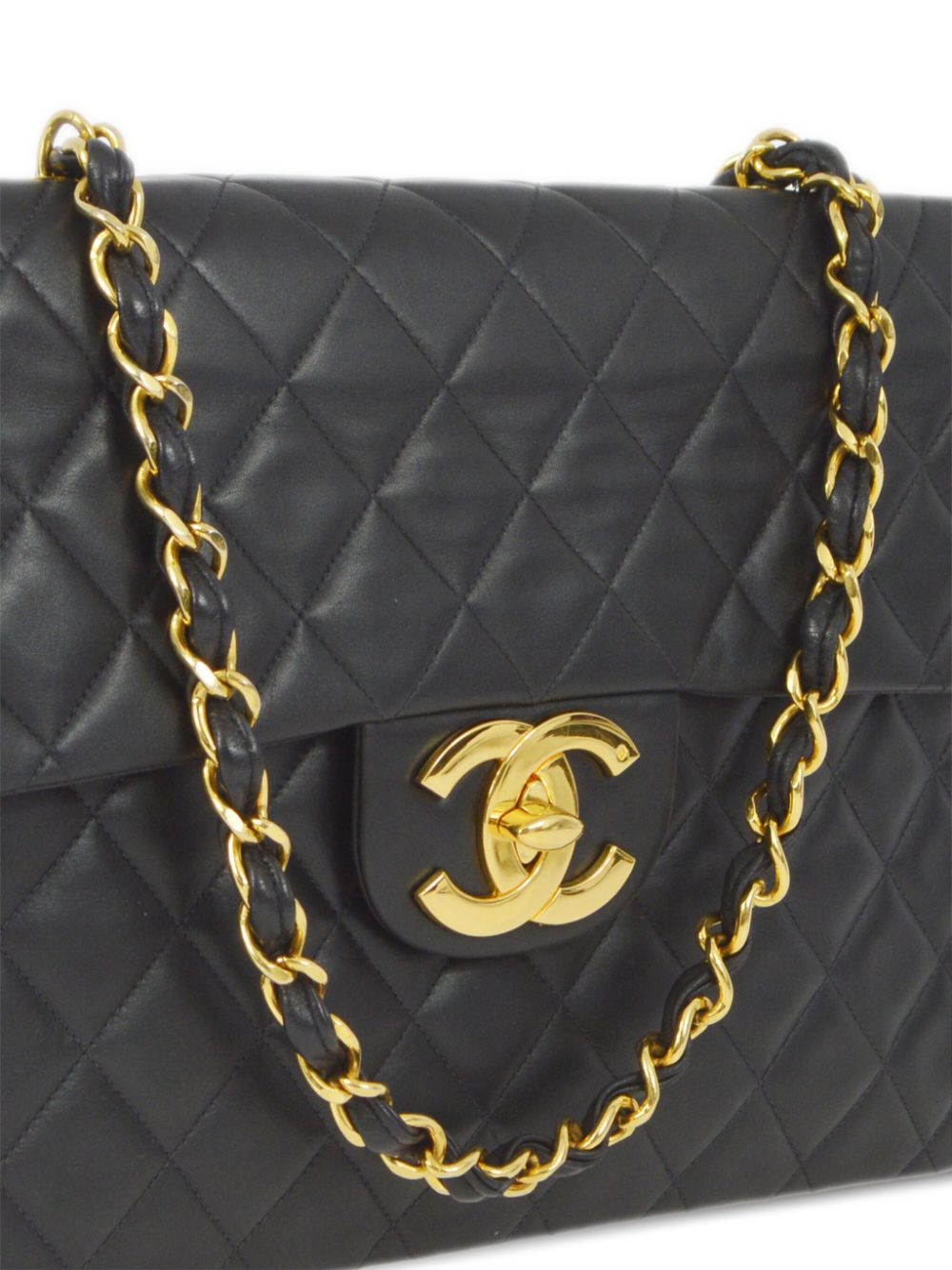 Cheap HOT SALE CHANEL 1992 Maxi Classic Flap shoulder bag Women