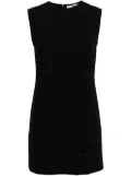 MSGM floral-print sleeveless minidress - Black