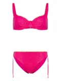 TWINSET lurex bikini set - Pink