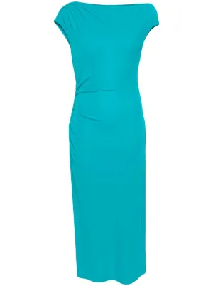 aqua crystal embellished sheath midi dress Aqua Crystal Embellished Sheath Midi Dress L106403 Womens Size S