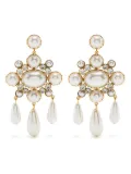 Jennifer Behr Jubilee faux-pearl drop earrings - White
