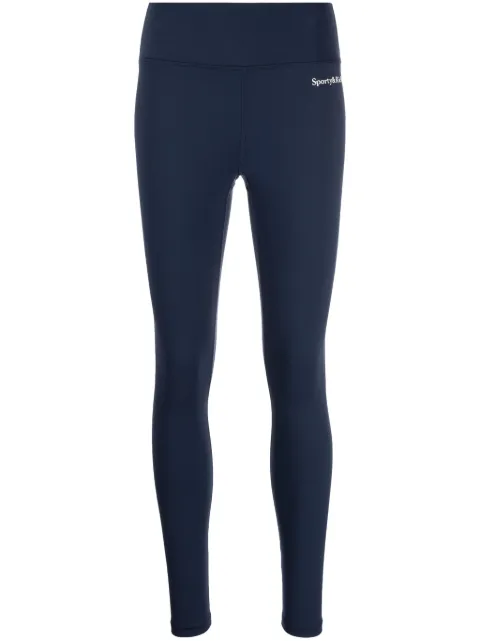 Sporty & Rich legging à logo imprimé
