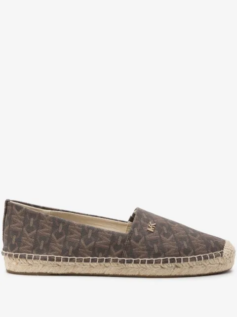 Michael Michael Kors Kendrick logo-print espadrilles