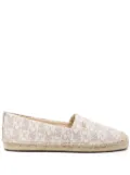 Michael Michael Kors Kendrick Empire monogram espadrilles - White