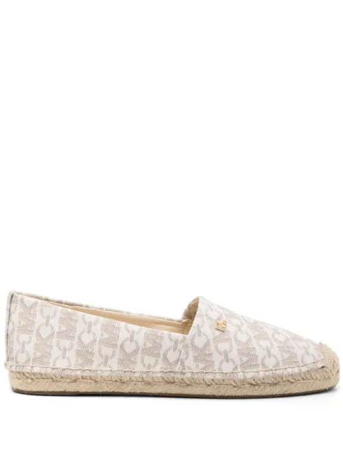 Espadrilles Kendrick à motif monogrammé - Michael Michael Kors - Modalova
