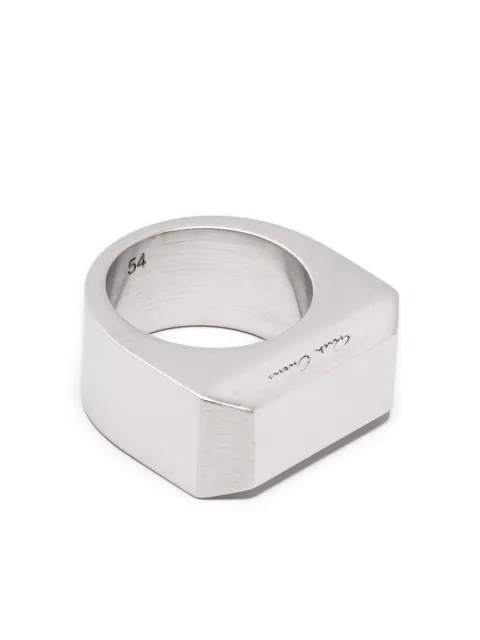 Rick Owens chunky signet ring