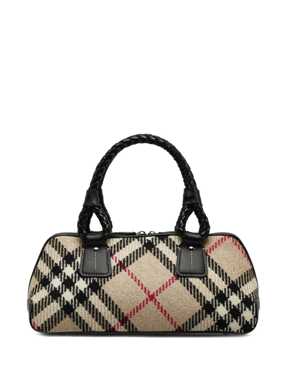 Burberry Pre-Owned Supernova Check Handbag - Farfetch