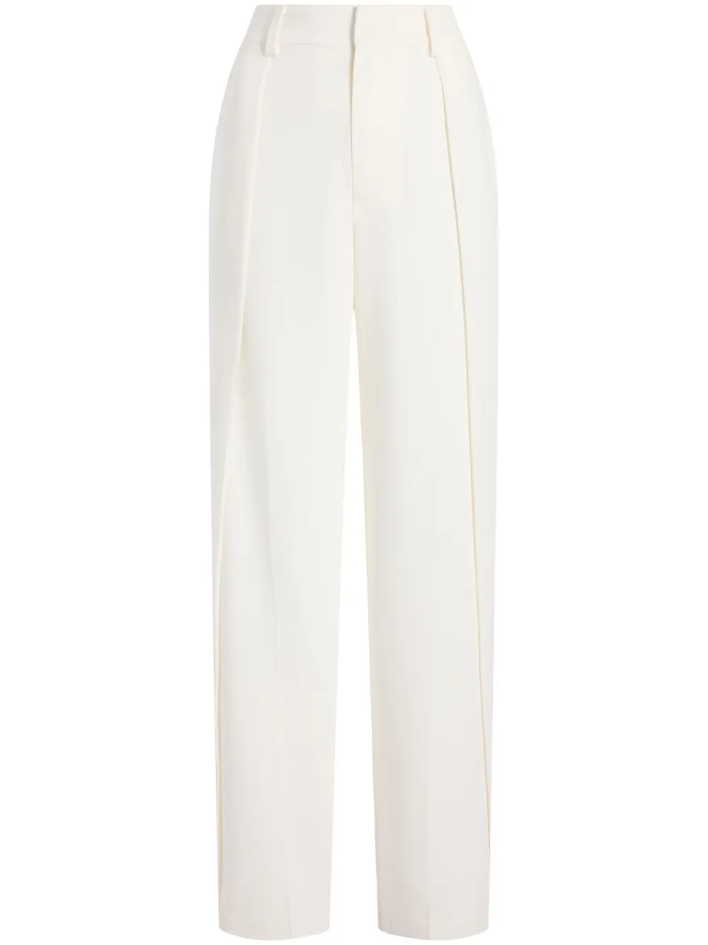 Cinq A Sept Becca pleat-detailing tailored trousers - Toni neutri